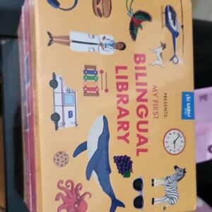 My First Bilingual Library by - Colorful Educational Toy